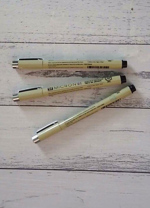 Sakura Pigma Micron pens